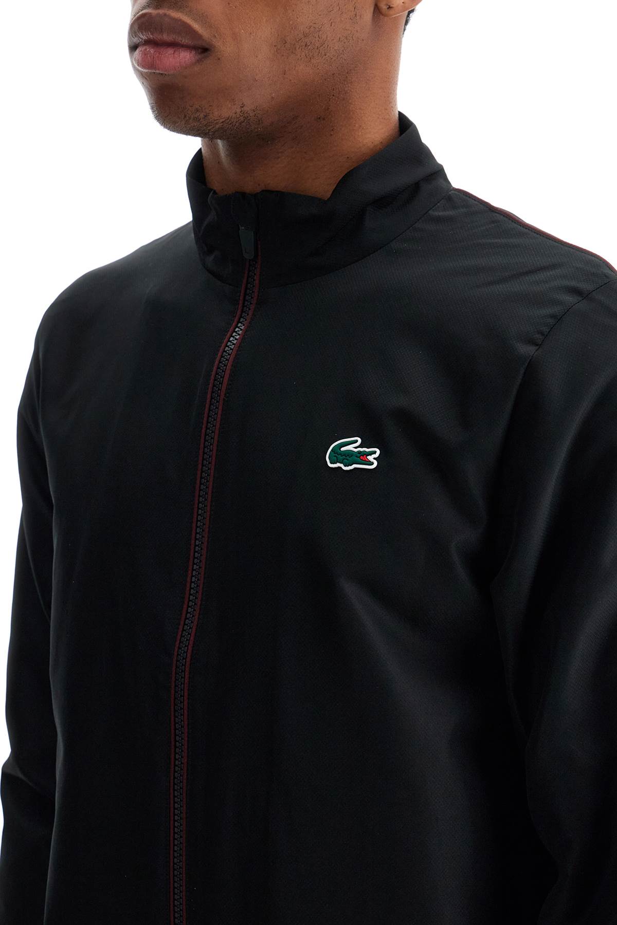 Lacoste Regular Fit Sports Tracksuit – Black