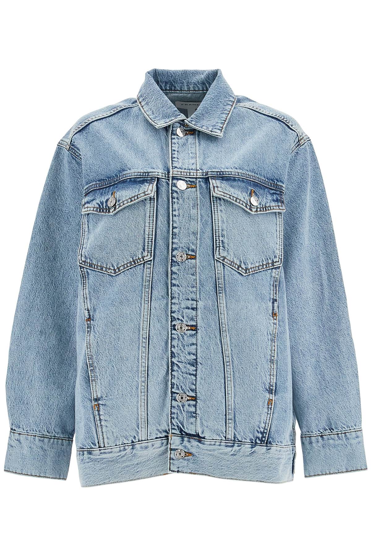 FRAME oversized denim jacket for