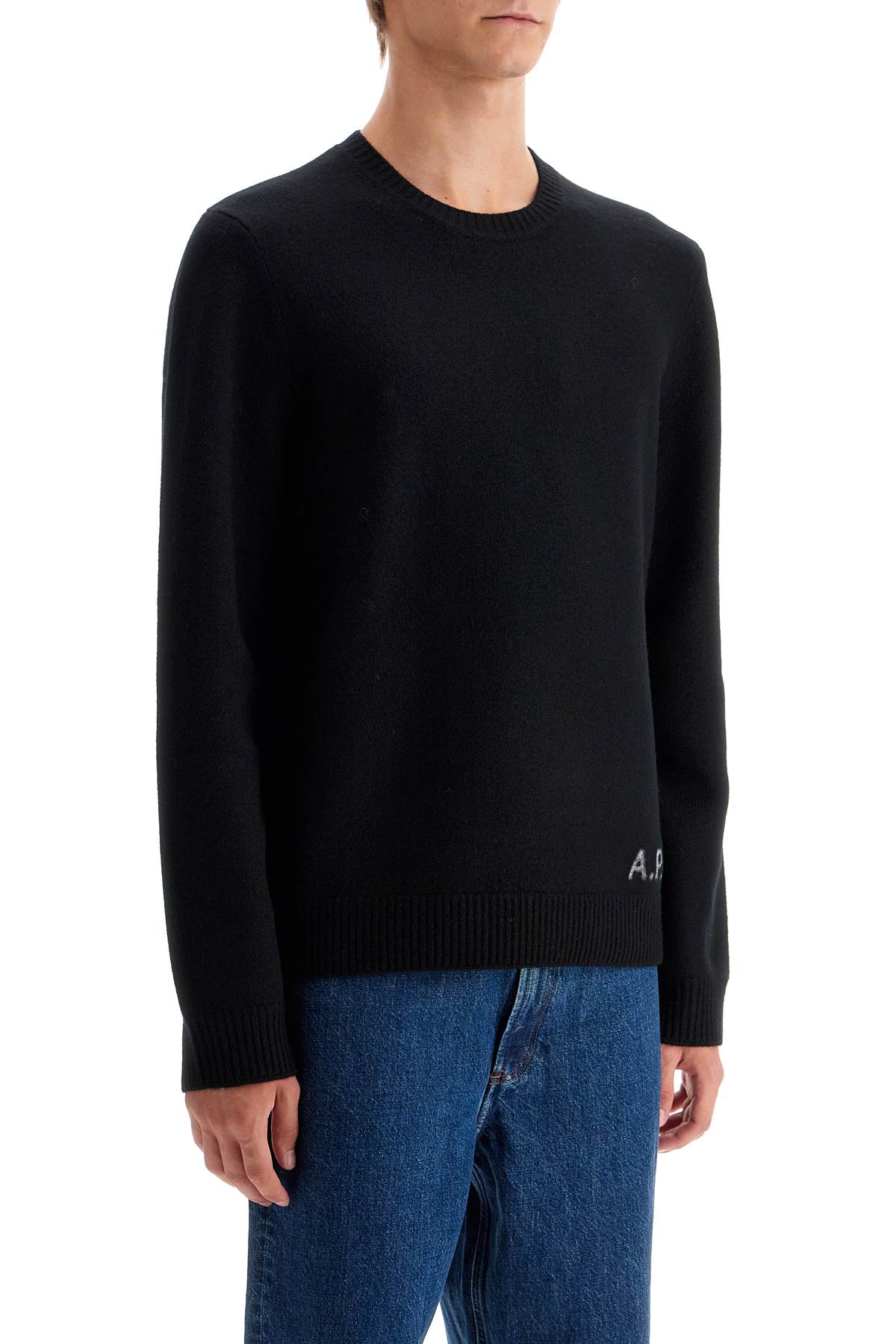 A.P.C. 'compact wool edward pullover sweater